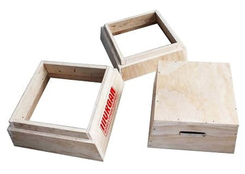 MORGAN 3 IN 1 TRAPEZIA WOODEN PLYO BOX