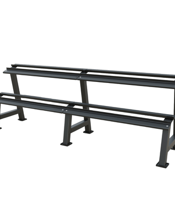 Morgan 2 Tier Double Bay Dumbbell Rack