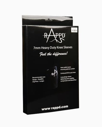 Rappd Heavy Duty Knee Sleeves 7mm