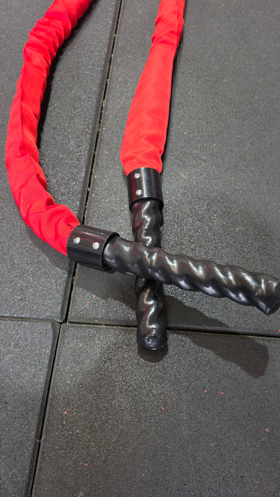 Renegade Battle Rope 15 metre Red Nylon Cover