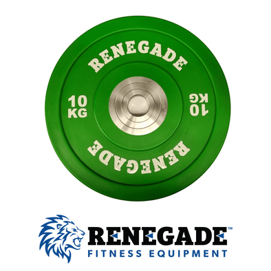 Renegade 10kg Pro Grade Urethane Bumper Plate