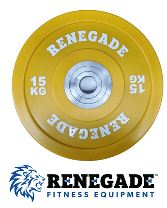 Renegade 15kg Pro Grade Urethane Bumper Plate