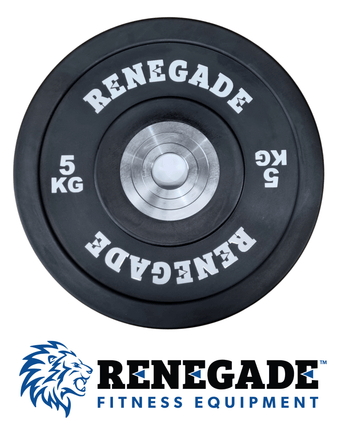 Renegade 5kg Pro Grade Urethane Bumper Plate