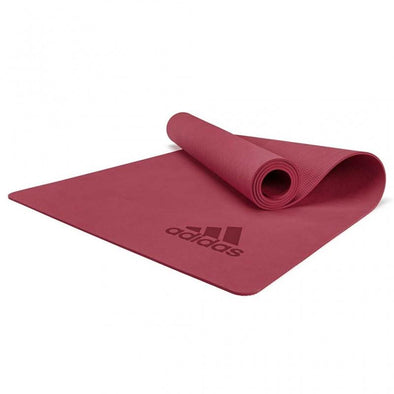 Adidas Premium Yoga Mat - Mystery Ruby - 5mm - Macarthur Fitness Equipment