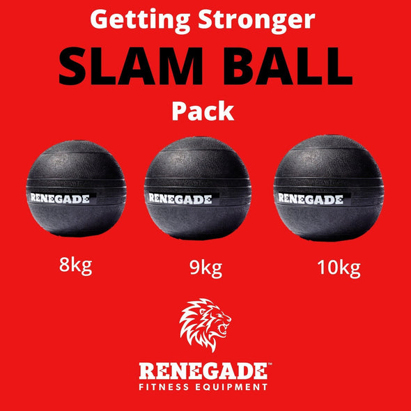 Getting Stronger Slam Ball Pack - Macarthur Fitness Equipment