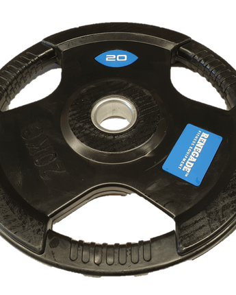 Renegade Rubber Coated Olympic Weight Plate 20kg - Macarthur Fitness Equipment