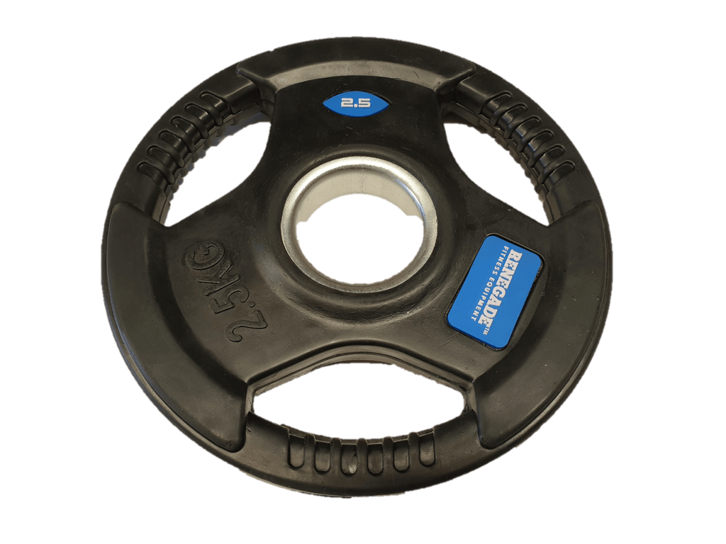 Renegade Rubber Coated Olympic Weight Plate 2.5kg - Macarthur Fitness Equipment