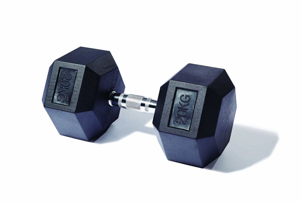 Renegade Rubber Hex Dumbbells - Macarthur Fitness Equipment