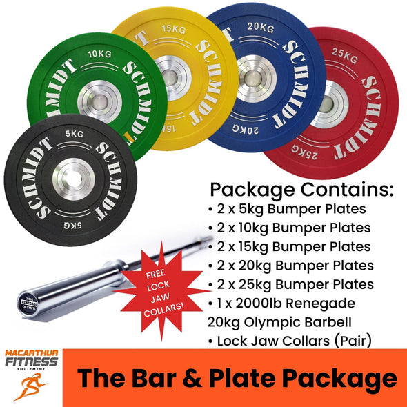 The Bar & Plates Package - Macarthur Fitness Equipment